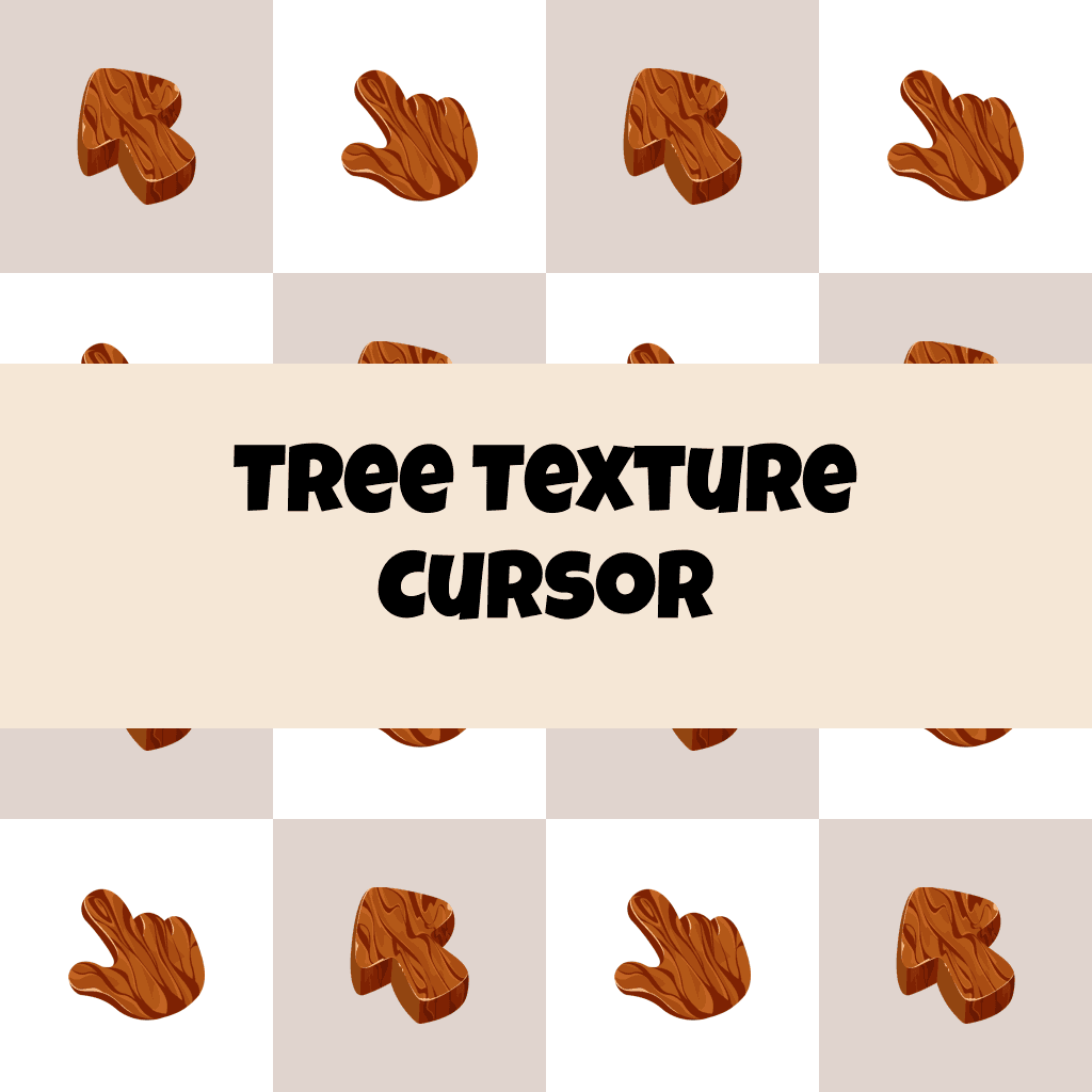 Preview Tree Texture cursor custom cursor pack