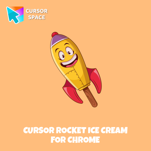 Cursor Rocket Ice Cream For Chrome